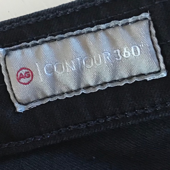 AG CONTOUR 360 STRETCH THE FARRAH HIGH-RISE SKINNY BLACK JEANS - Picture 12 of 16